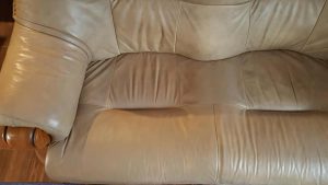 Restoring a Faded leather sofa, Recolour