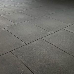 Rubber Floor Cleaning Results Walsall Shiny rubber flooring after professional cleaning in Walsall